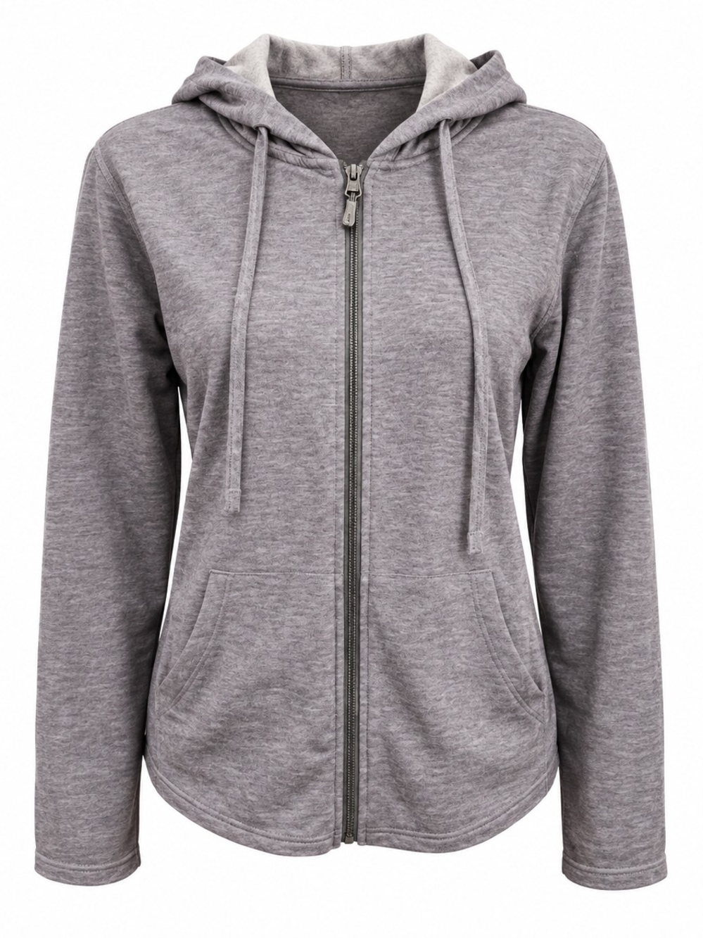 32 Degrees Cool Gray Full Zip Hoodie – Women’s XL